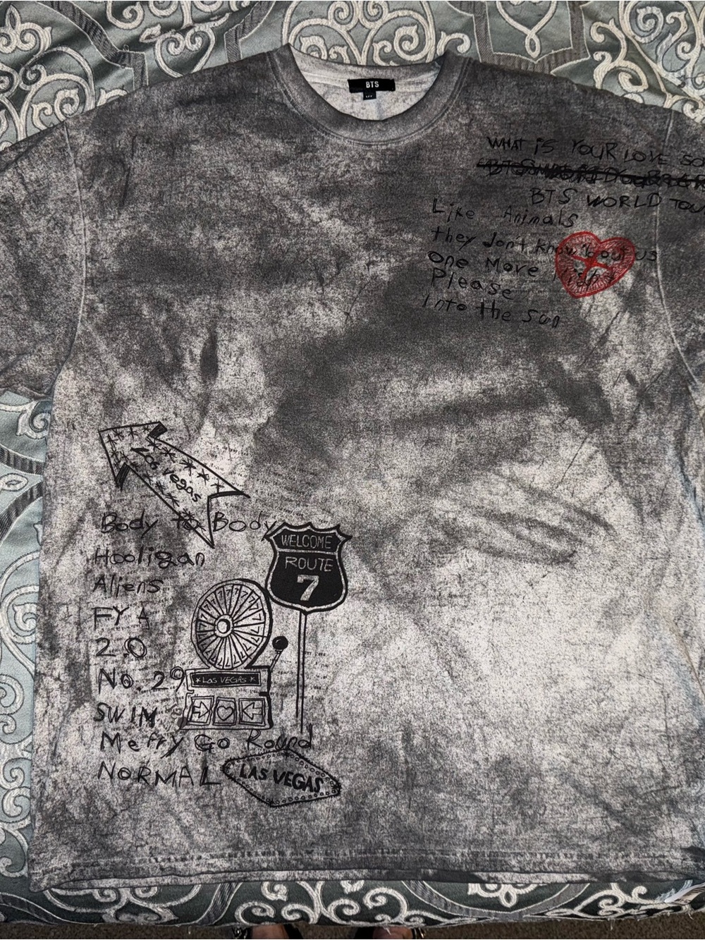 BTS Arirang Las Vegas tour concert shirt